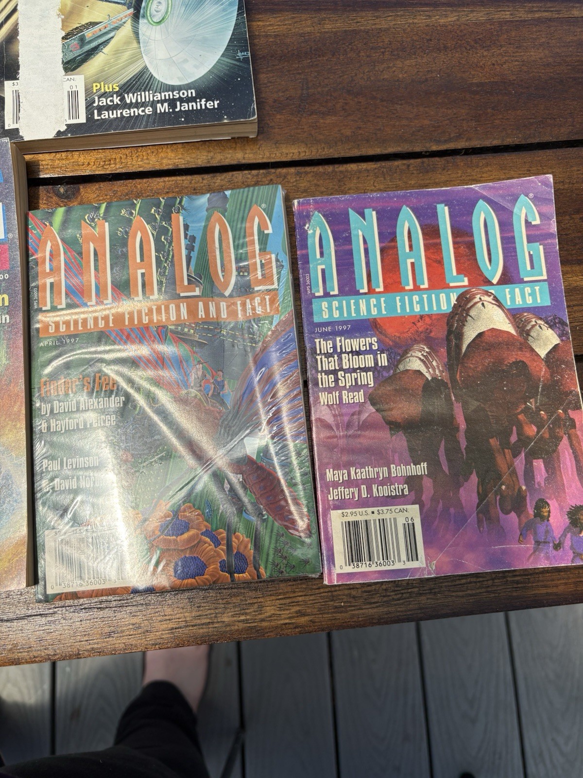 Vintage Analog Science Fiction And Fact Magazines Lot Of 13 1997 & 2000s