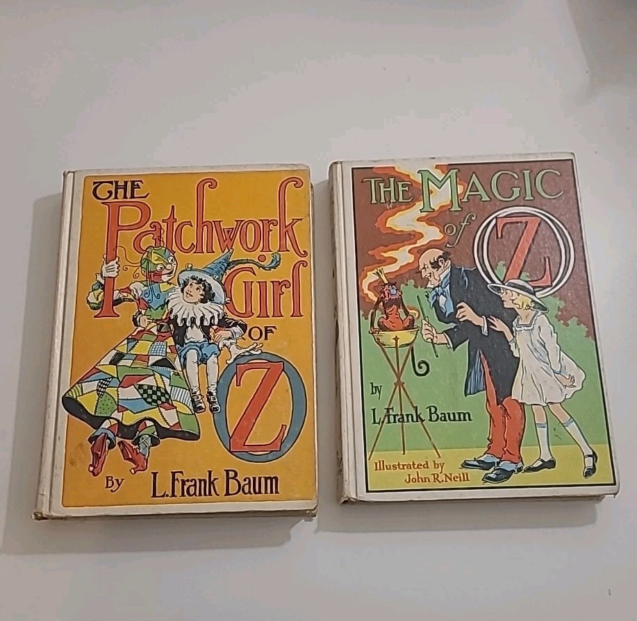 Wizard of OZ L. Frank Baum Book Set Of 12 Hardcover Reilly & Lee 1956