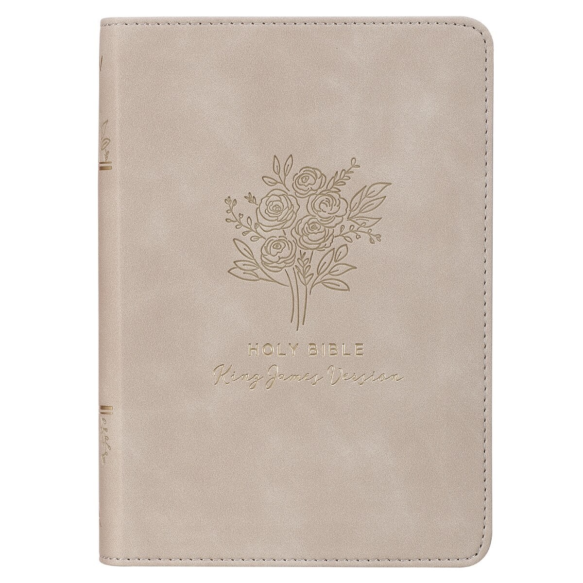 KJV Holy Bible, Compact Vegan Leather Red Letter Edition – Ribbon Marker, King