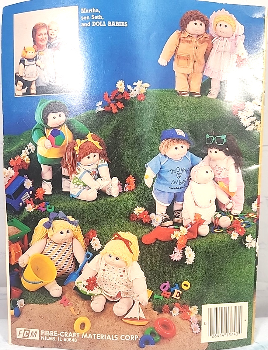 The Original Doll Baby Pattern Book Cabbage Like Dolls Marth Nelson Thomas