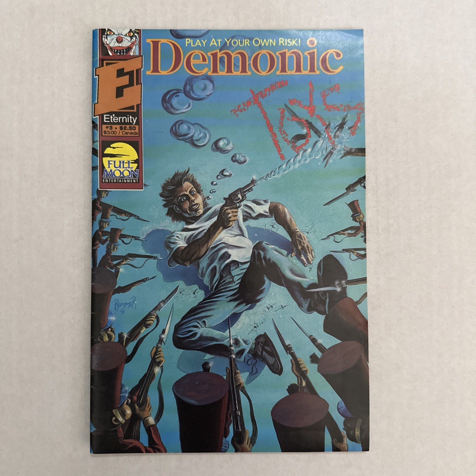 Demonic Toys #1 & #3 Eternity Comics (1992)