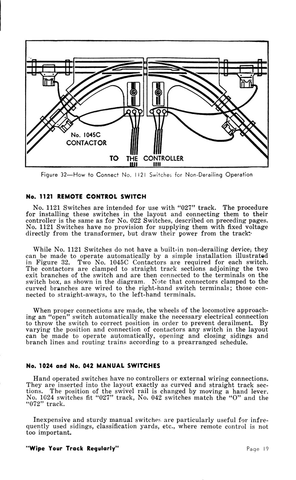 1950 Instructions for Installing and Operating Lionel Trains 55 Pages