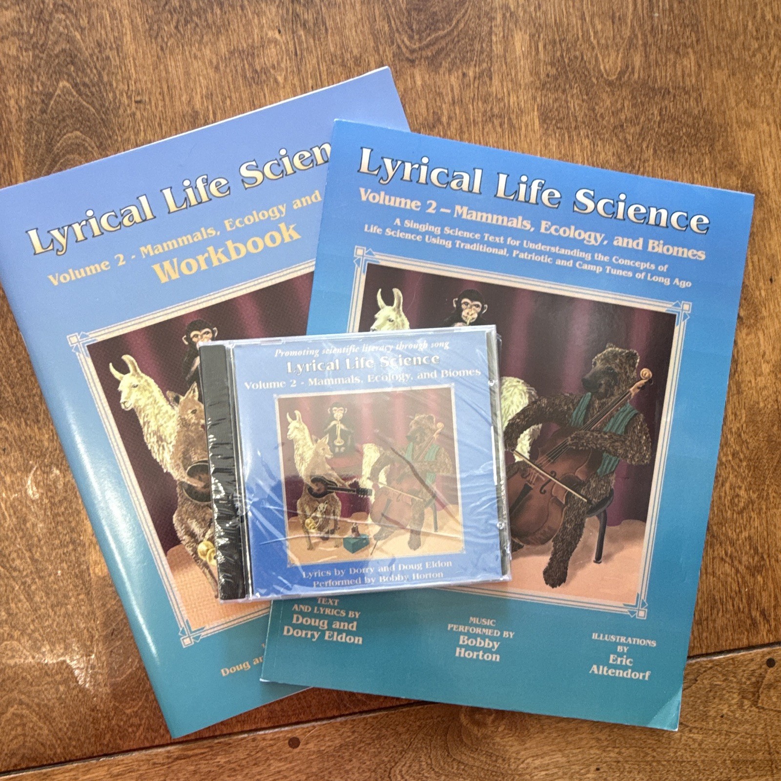 Lyrical Learning Lyrical Life Science Vol 2 Mammals Ecology Textbook Workbook CD