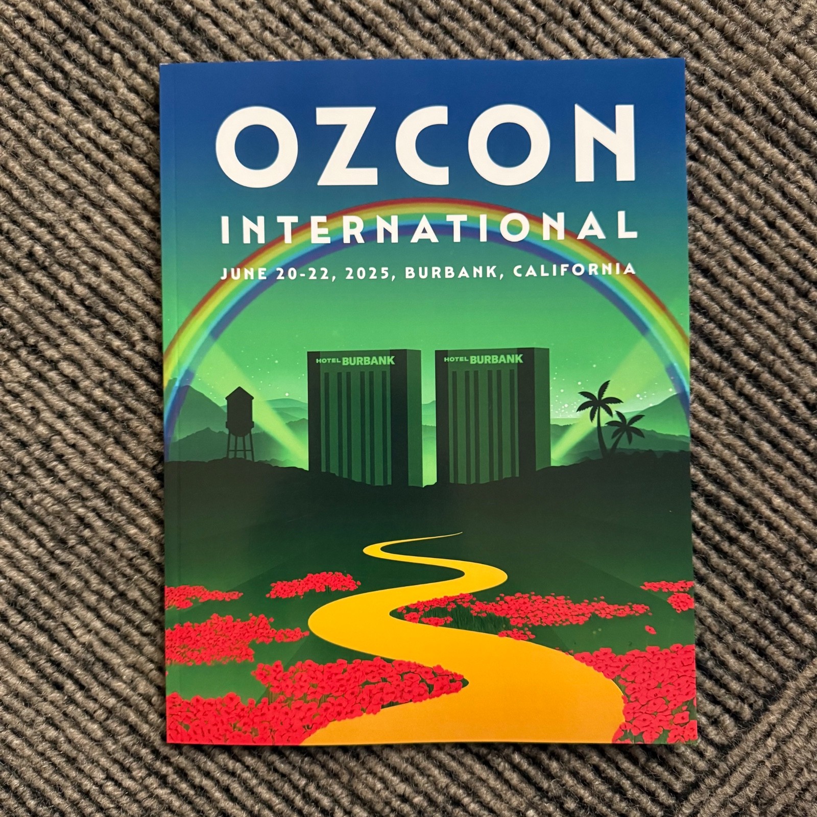 2025 OzCon International Program Book Tote Bag LOT The Wizard of Oz Return to