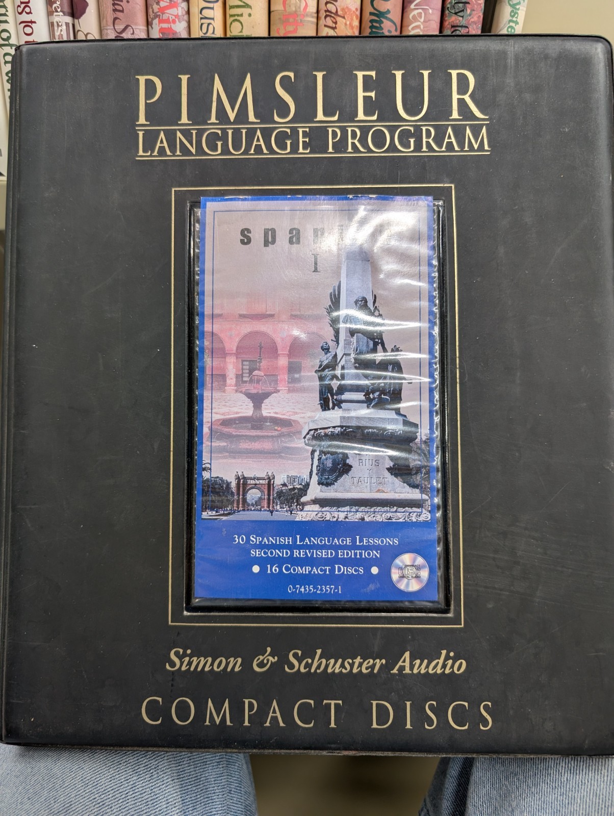 Pimsleur Language Program Spanish 1 Cd 30 lessons 15 discs G+ 260610
