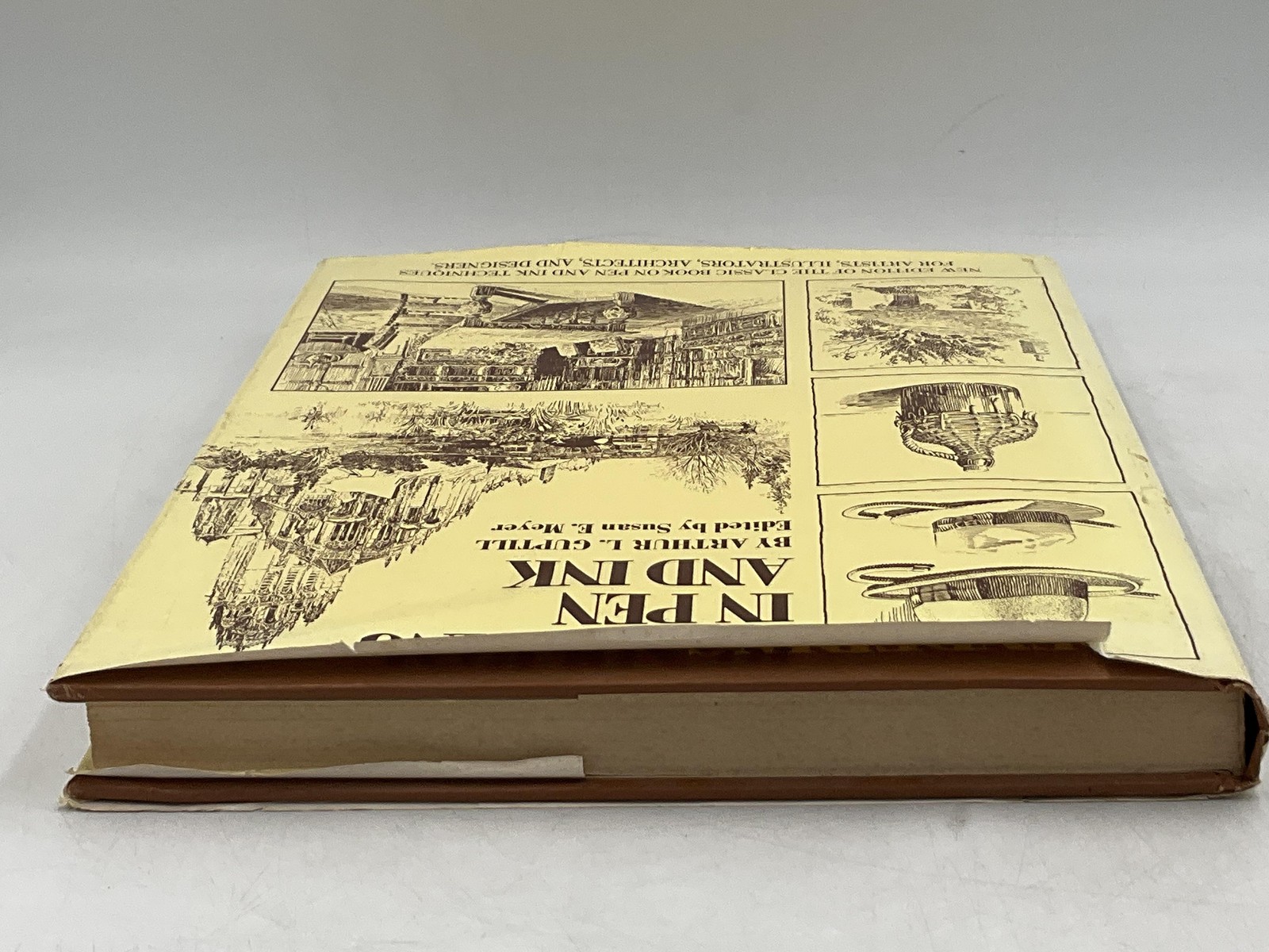 Rendering In Pen And Ink Arthur L. Guptill TSO Hardcover 1976 Dust Jacket