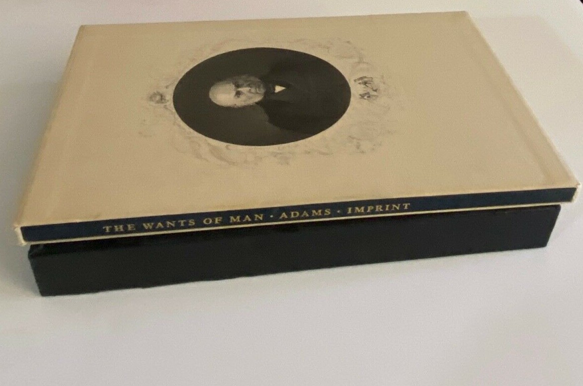 John Q. Adams THE WANTS OF MAN ~ Special Edition Book ~ Limited Editions Members
