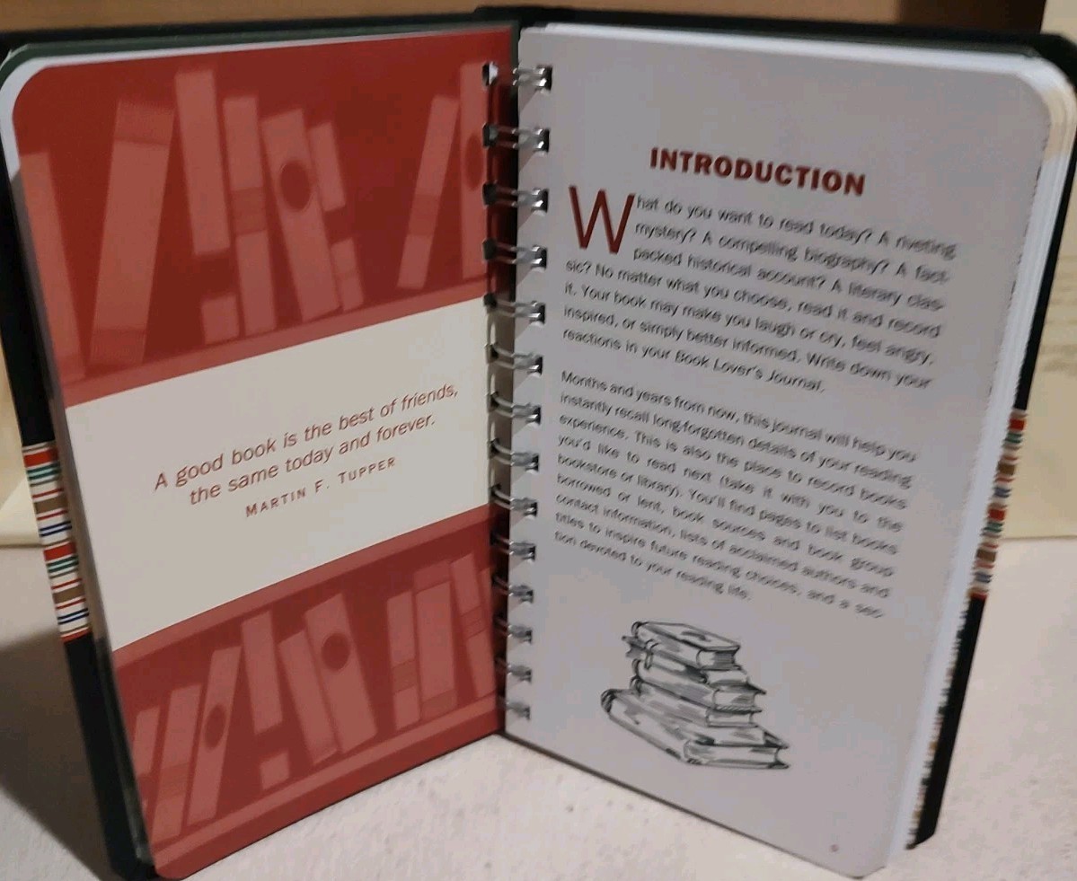 The Book Lover’s Journal My Personal Reading Record 216 Pages to Record Pauper