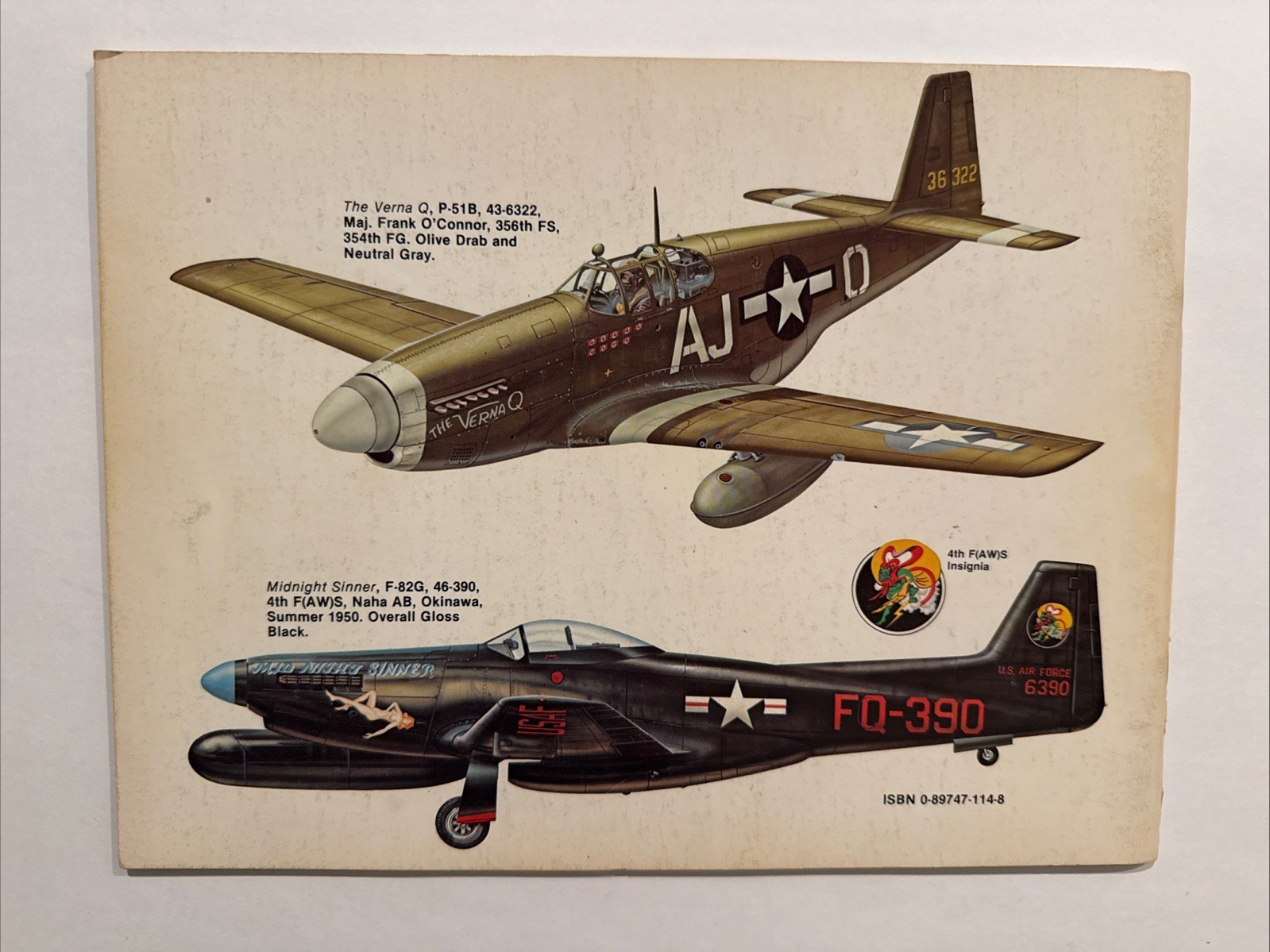P-51 Mustang in Action. Squadron. Soft Cover. 58 pages (Special)