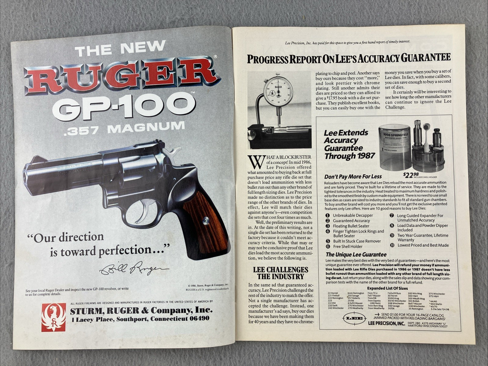American Rifle Magazine Lot 1987 Full Set Complete 12 Issues Jan- Dec
