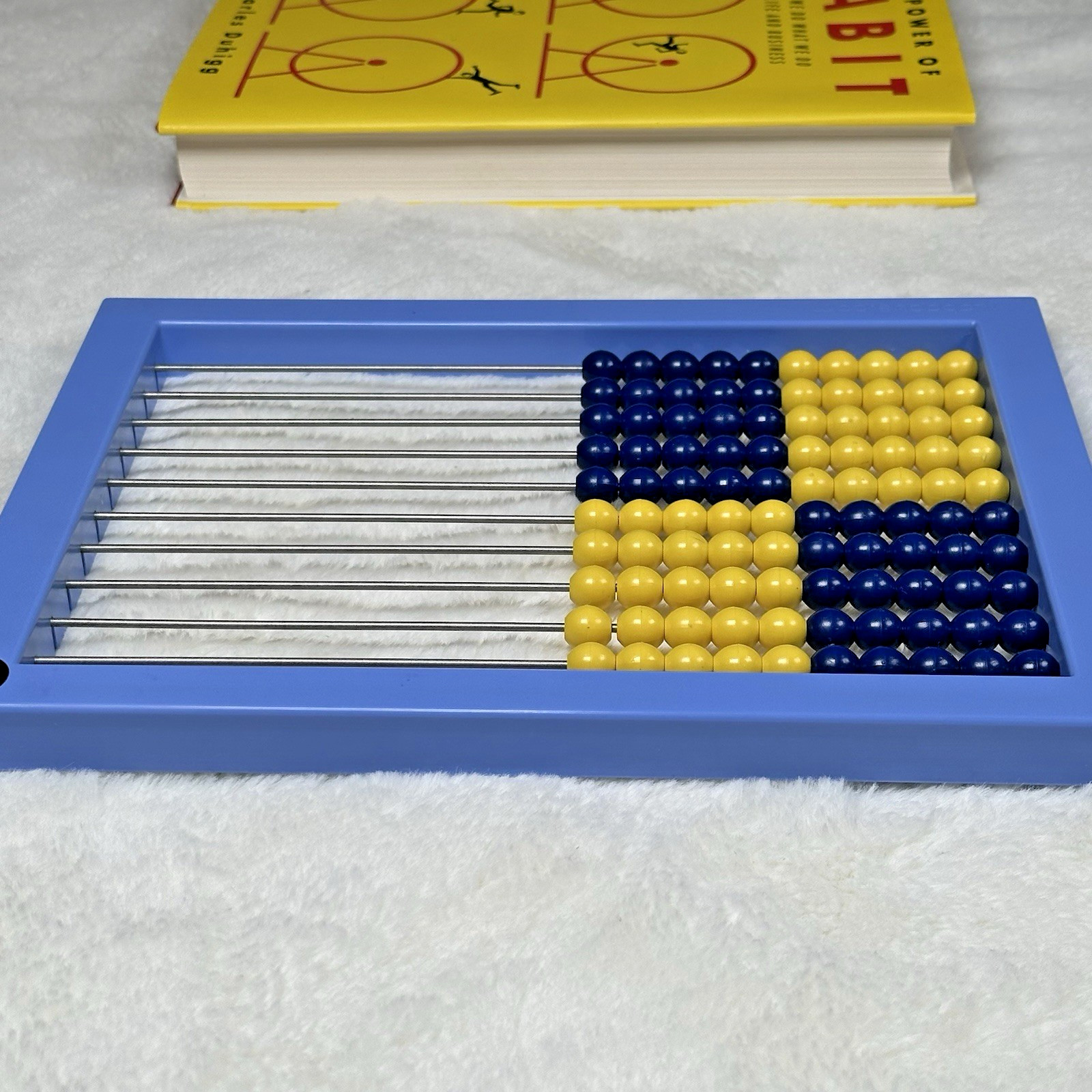 RightStart Math AL Abacus Blue & Yellow Beads Homeschool Manipulative