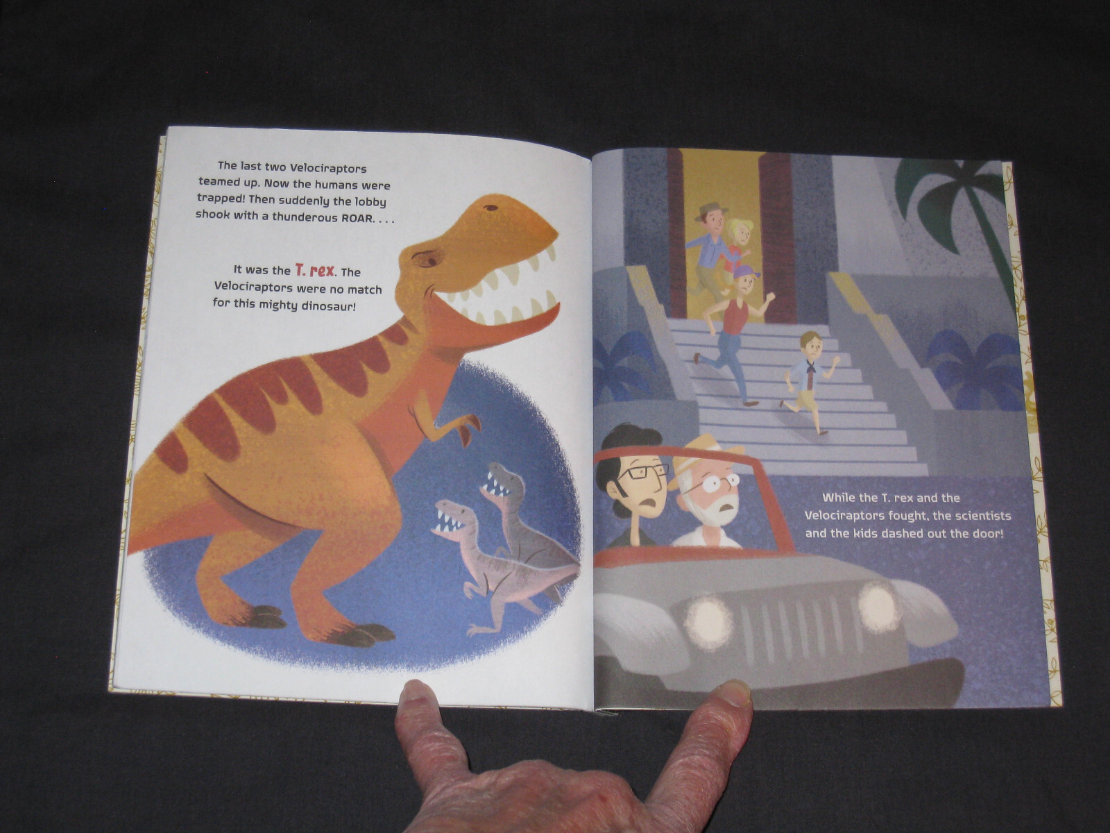 Little Golden Book Jurassic Park