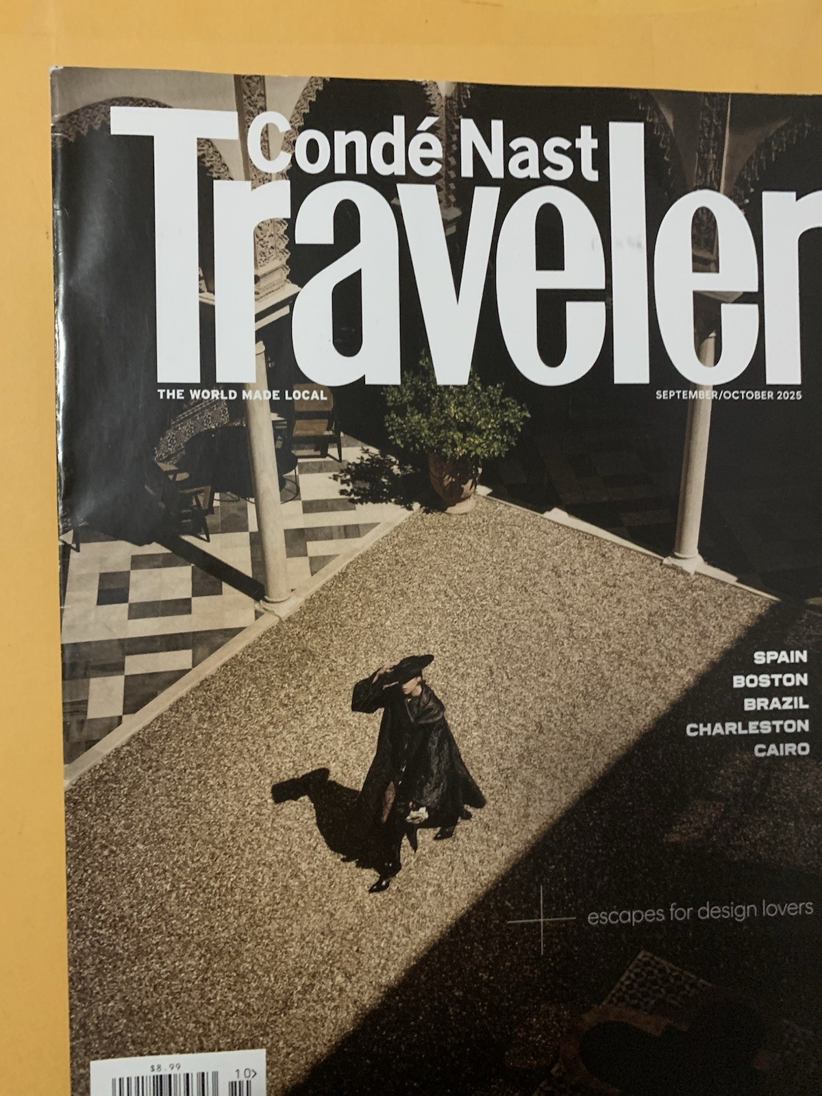 Conde Nast Traveler Magazine – September October 2025 Spain Brazil Cairo