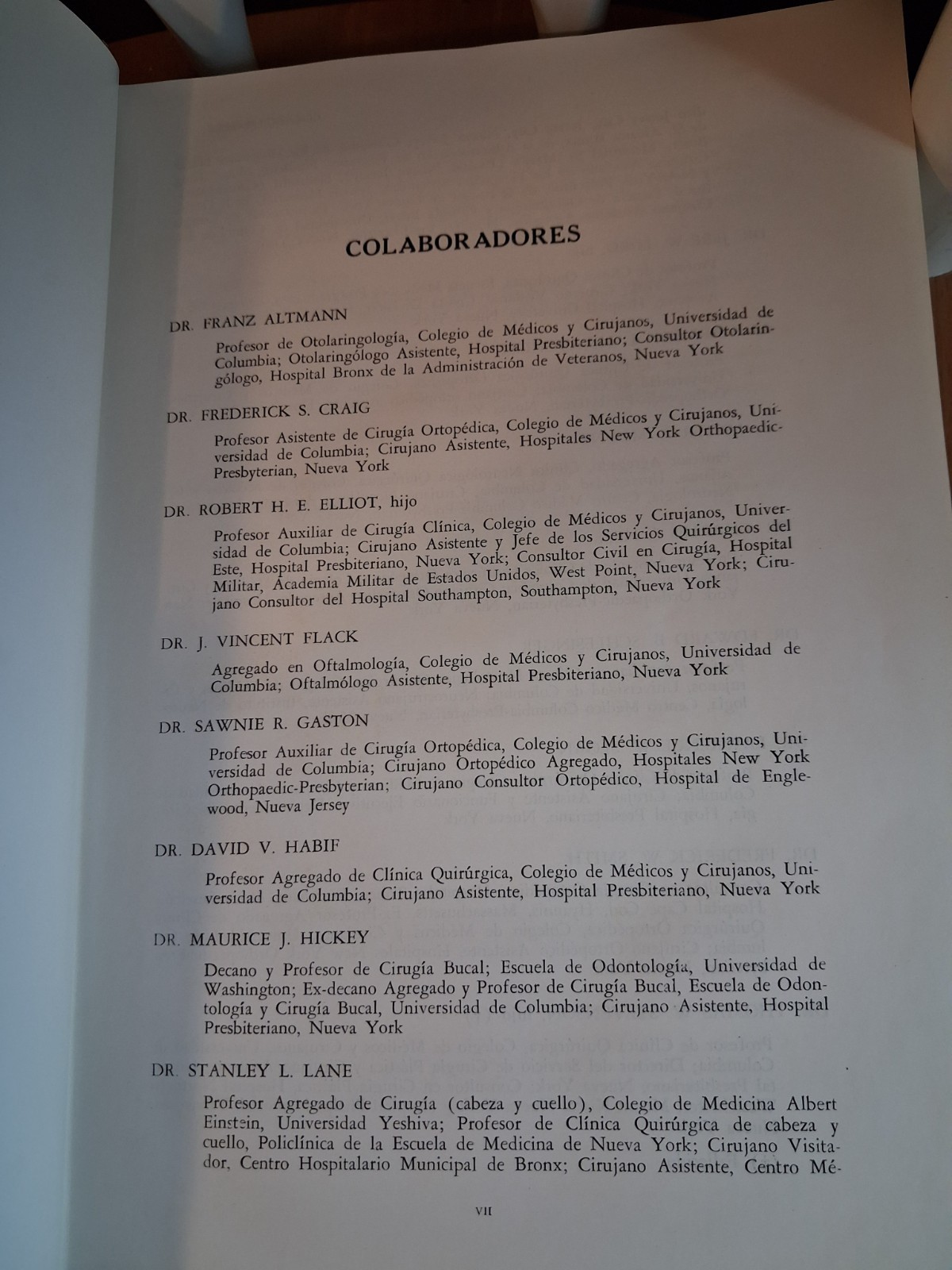 1961, Trauma by Dr. Harrison L. McLaughlin, First Edition, Translated to Spanish