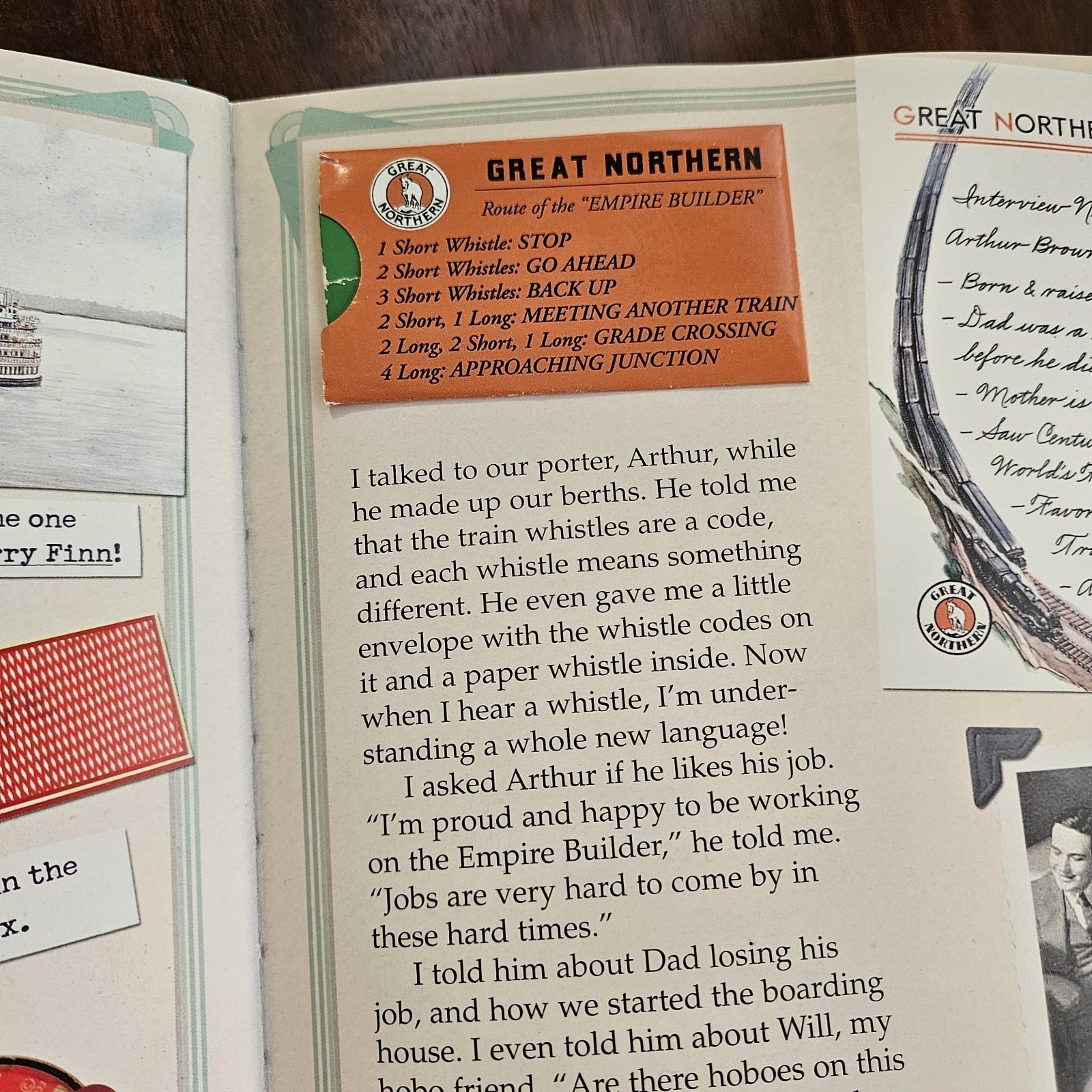 Kit’s Railway Adventure (American Girl Collection) Scrapbook