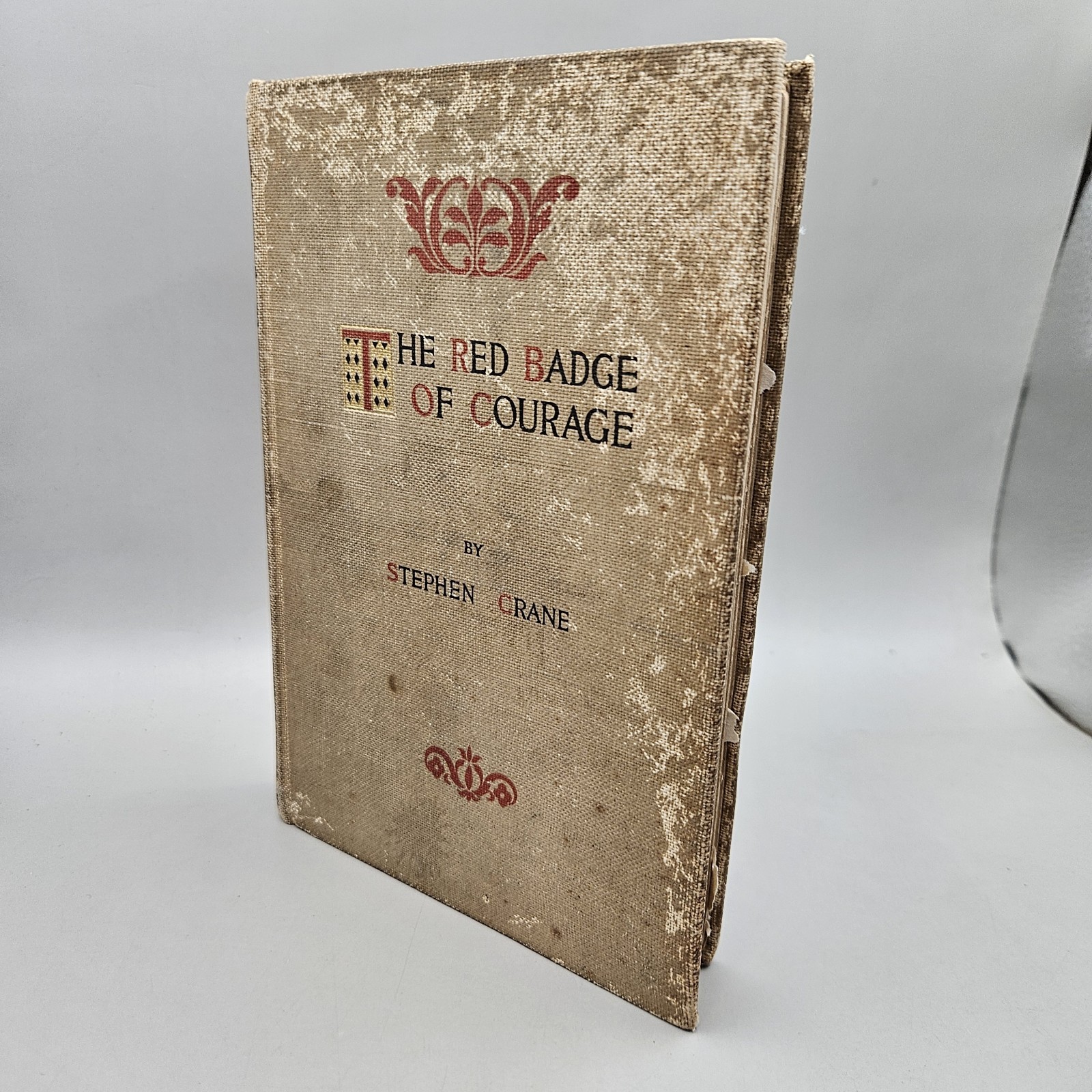 1895 – THE RED BADGE OF COURAGE by STEPHEN CRANE – FIRST EDITION – 2nd PRINTING