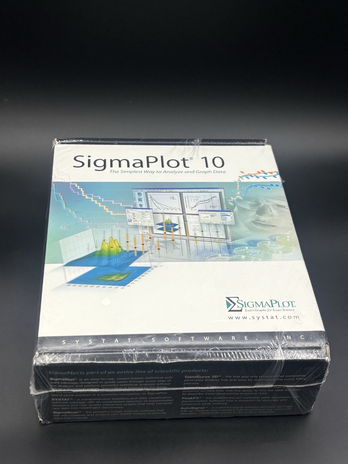 SigmaPlot 10 User’s Manual SYSTAT Software Data Analysis Graphing Guide NEW