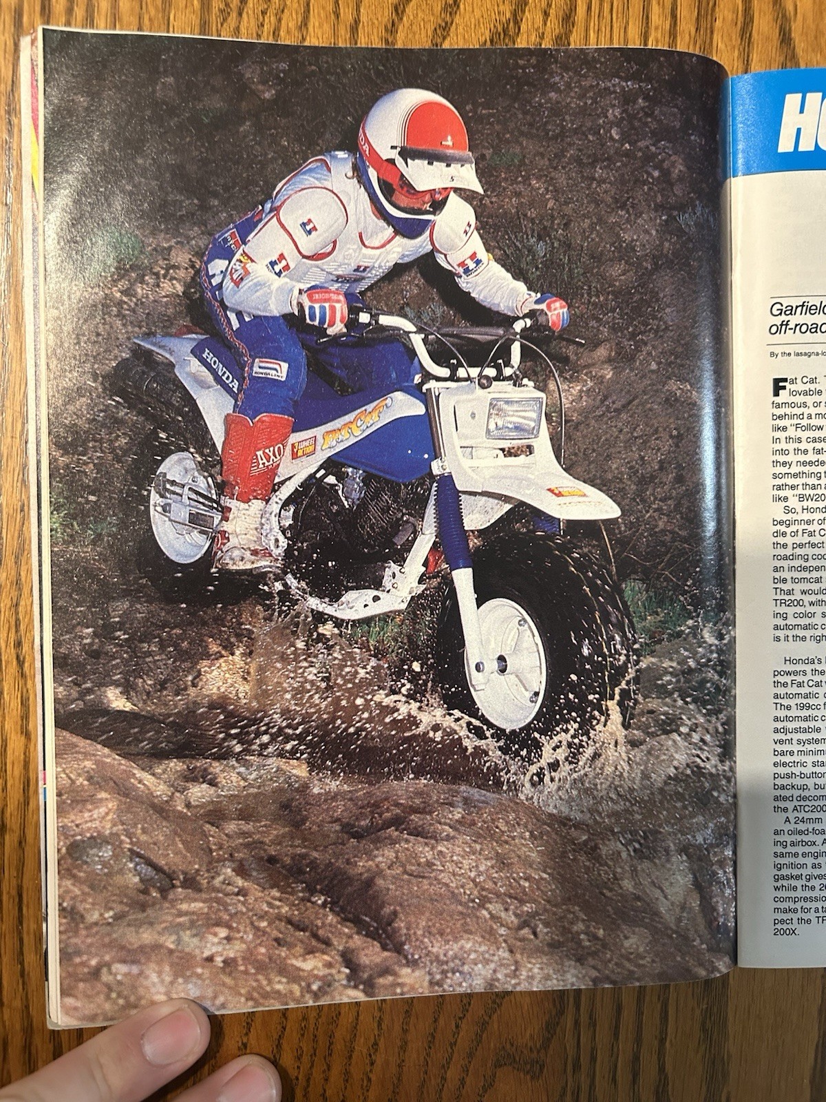 Dirtwheels Magazine June 1986 Yamaha Warrior Honda Fat Cat Atc Trx250r 200x 350x