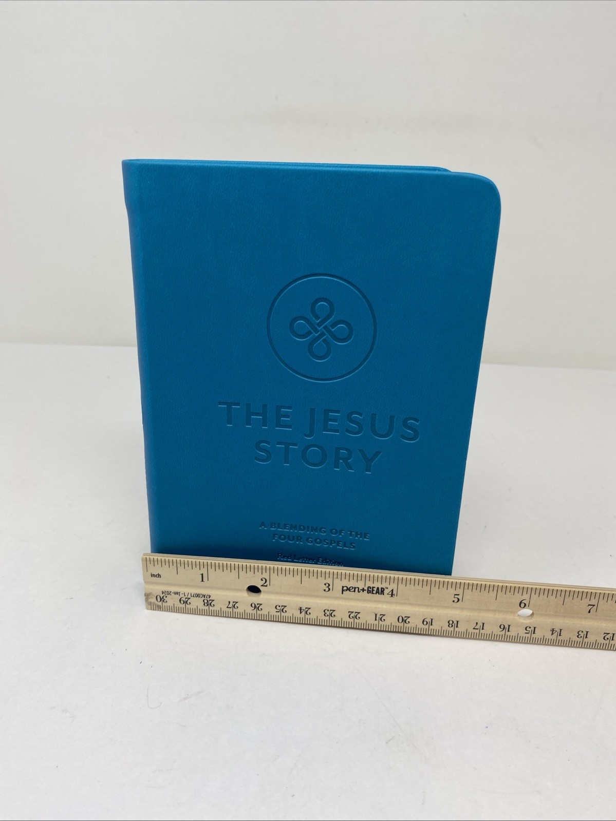 The Jesus Story: A Blending of the Four Gospels, Red Letter Ed. by Bill Perkins