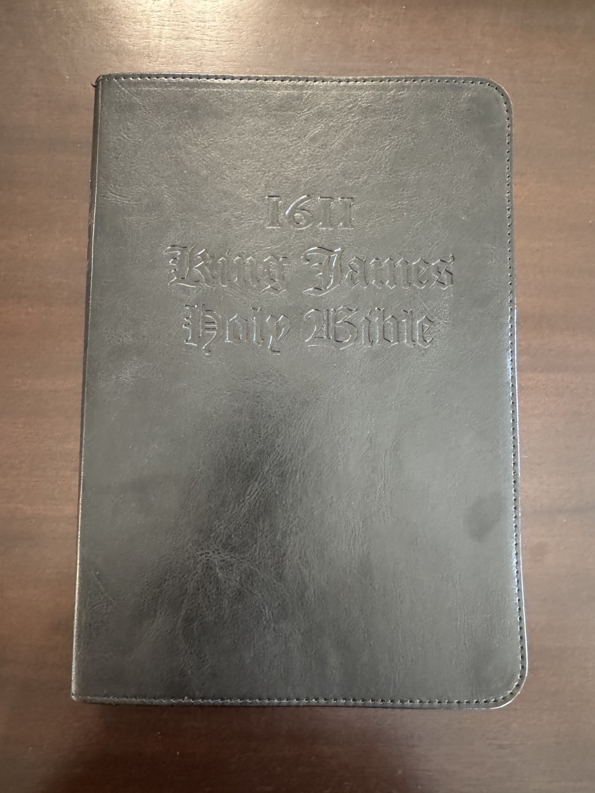 1611 King James Bible AV1611 Facsimile w/ Apocrypha in Faux Leather Softcover