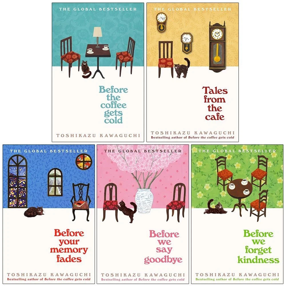 Before the Coffee Gets Cold Series 5 Books Set By Toshikazu Kawaguchi Paperback*