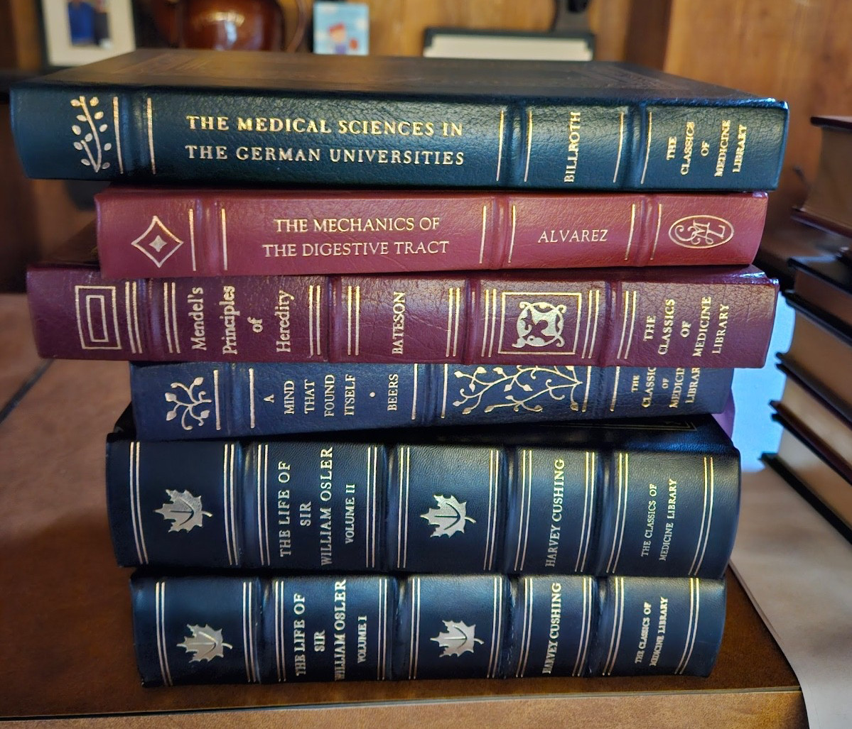 Classics of Medicine Library, Leather bound Gryphon Editions, CHOOSE TITLE