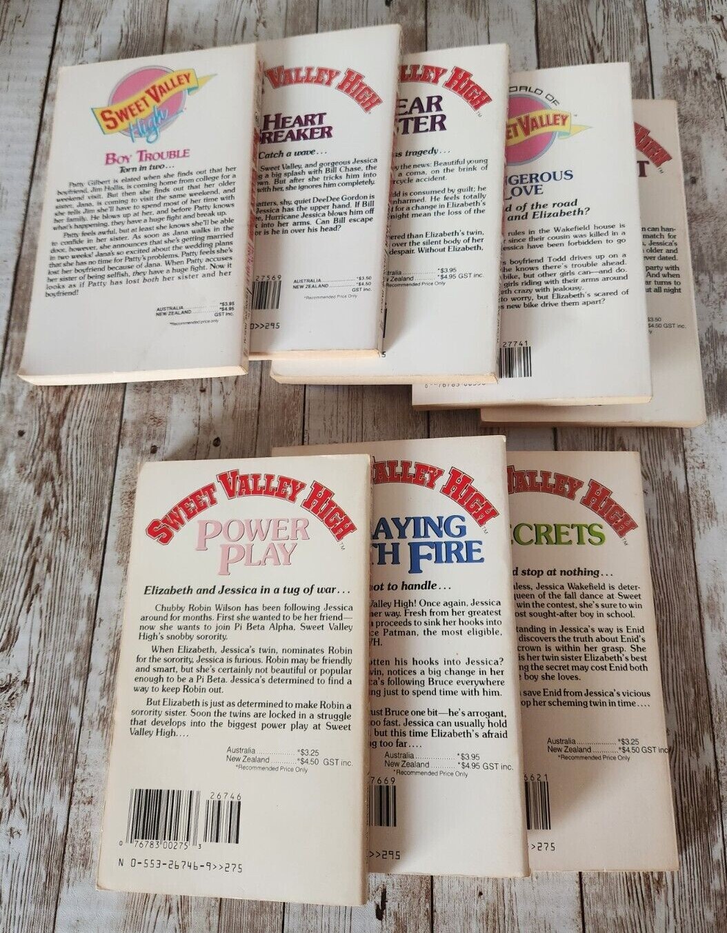1990’s Sweet Valley High Books BUILD YOUR COLLECTION Francine Pascal Paperback