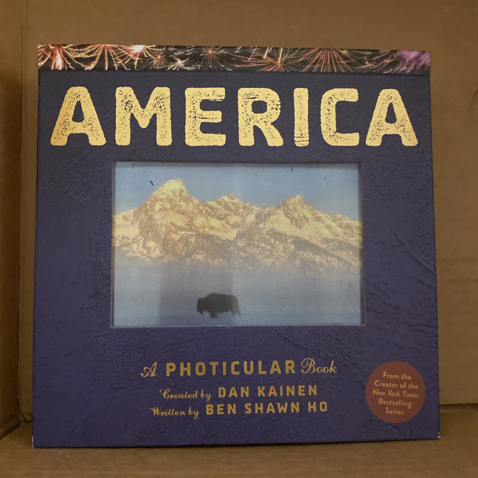 America: A Photicular Book by Dan Kainen Hardcover Book