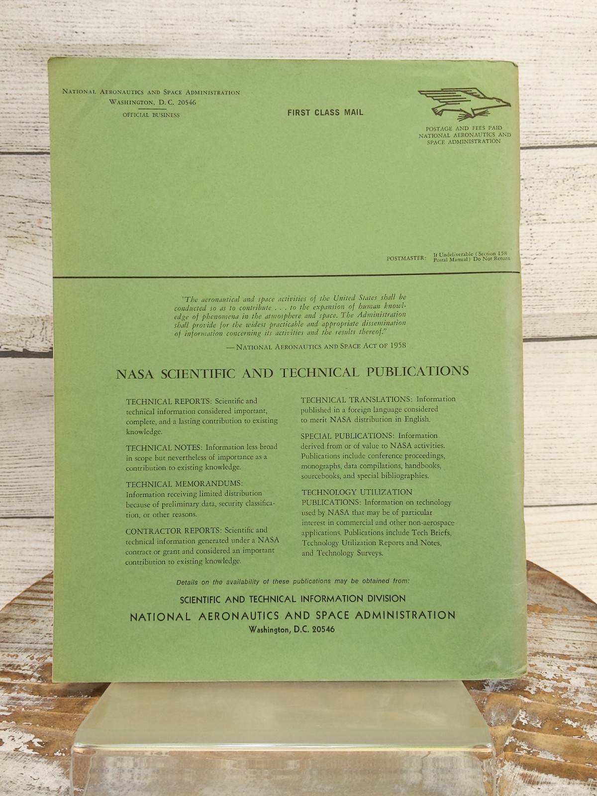 NASA CR-1412 Deriving Orbital Perturbing Parameters Optical Measurements 1969