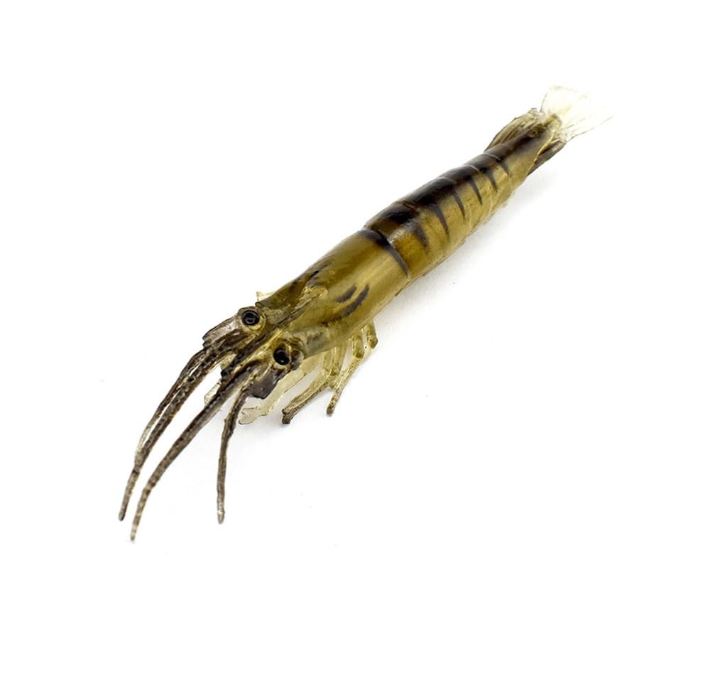 KTGCOZS Pack of 10 2.75″ Shrimp 7cm/4g 1/7oz, As the picture shown