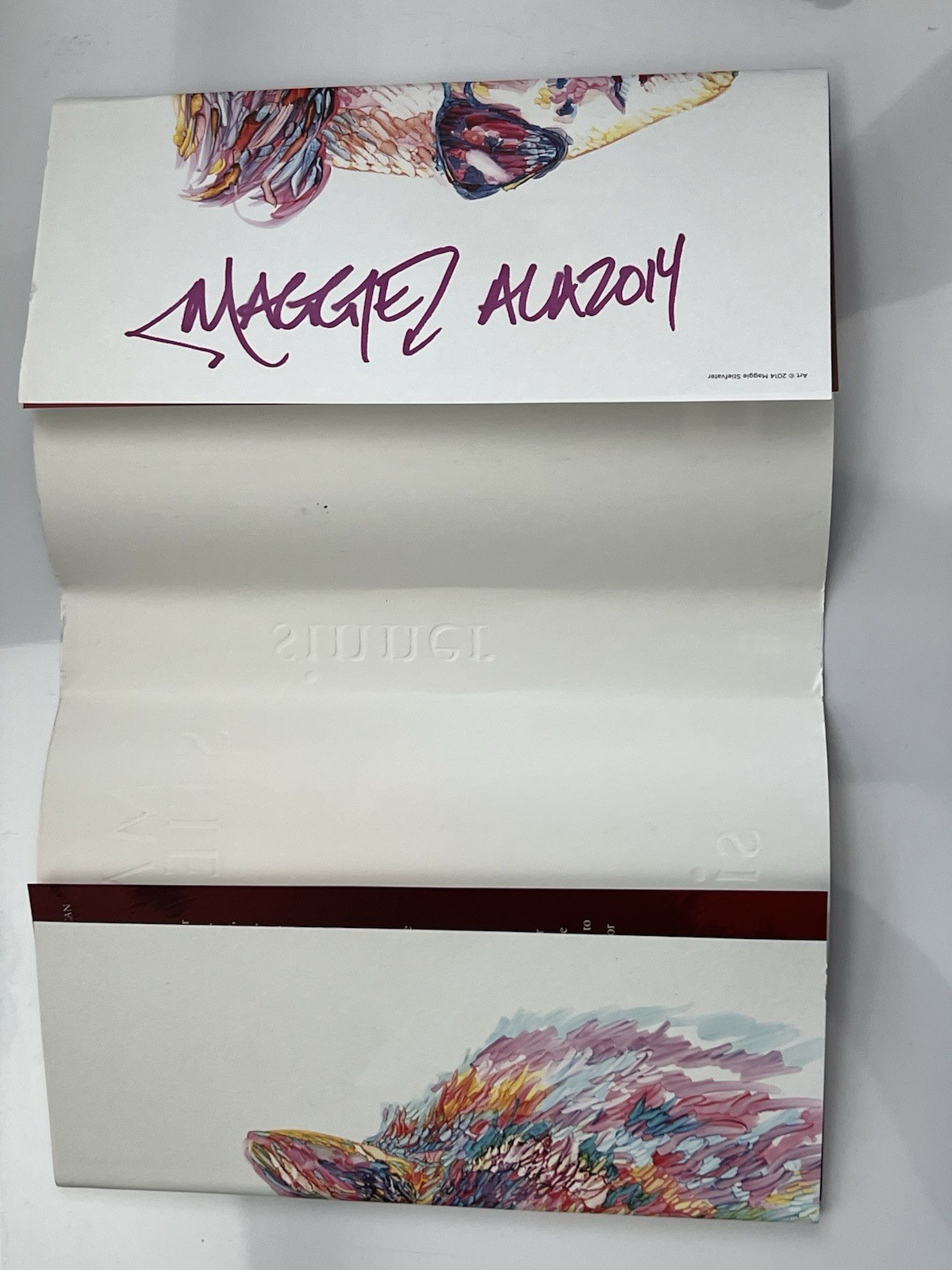Signed Sinner Maggie Stiefvater 1st Edition 1st Printing HC & Signed Dust Jacket