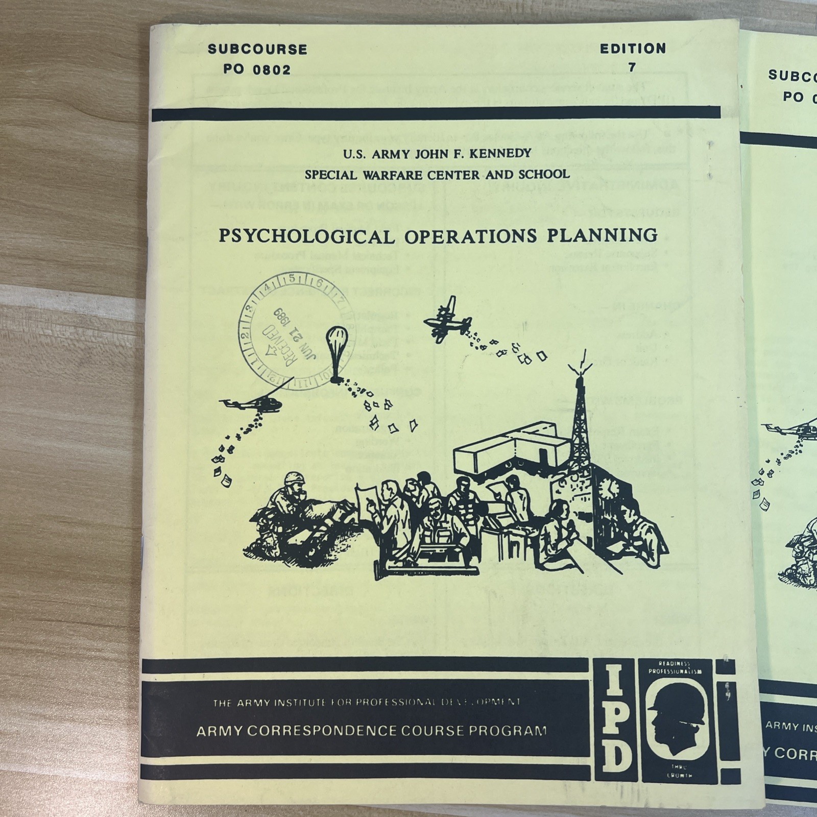 Rare PsyOps Manuals US Army Special Warfare Center