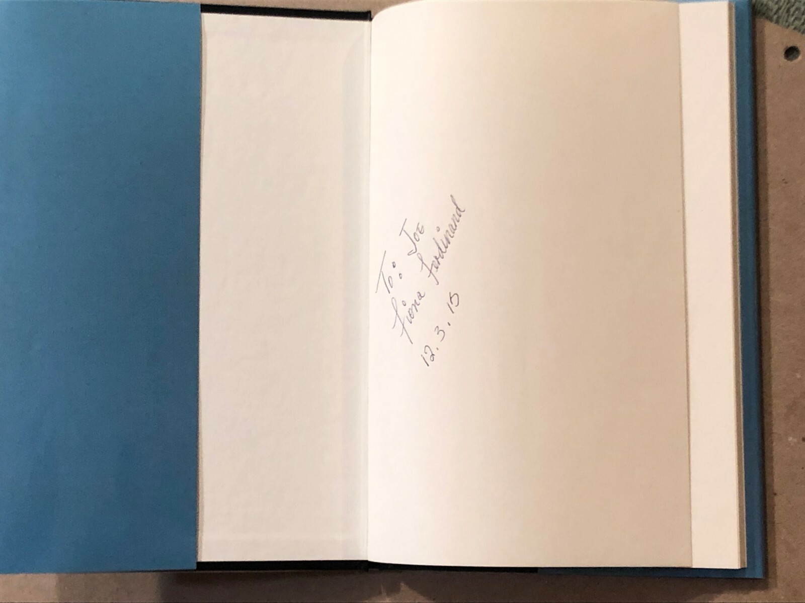 Wild Drama: by Ferdinand, Fiona – English, NEW, Hardcover/Dust Jacket, SIGNED