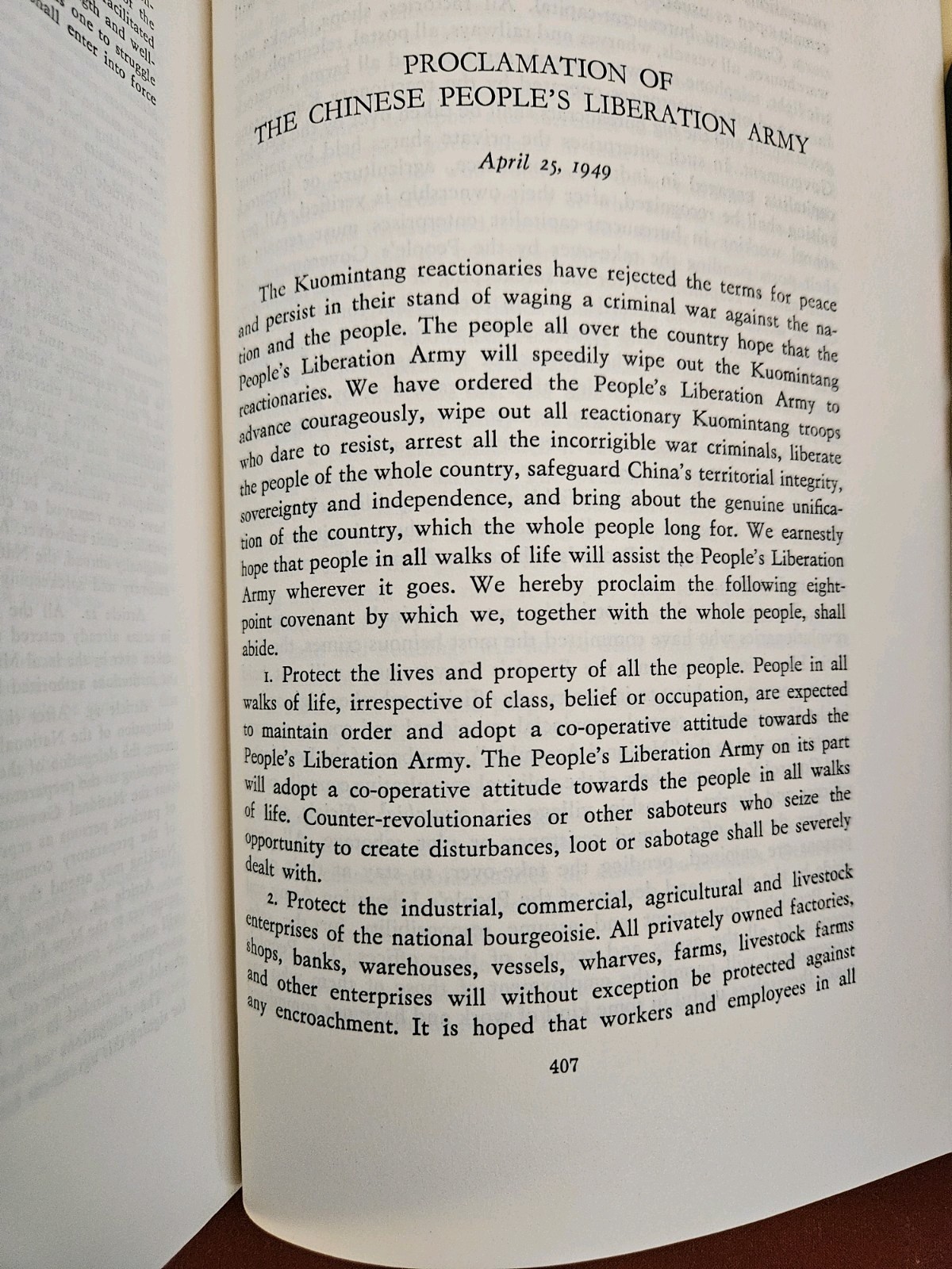 SELECTED MILITARY WRITINGS OF MAO TSE-TUNG in Orig. Slipcase, MINT CONDITION