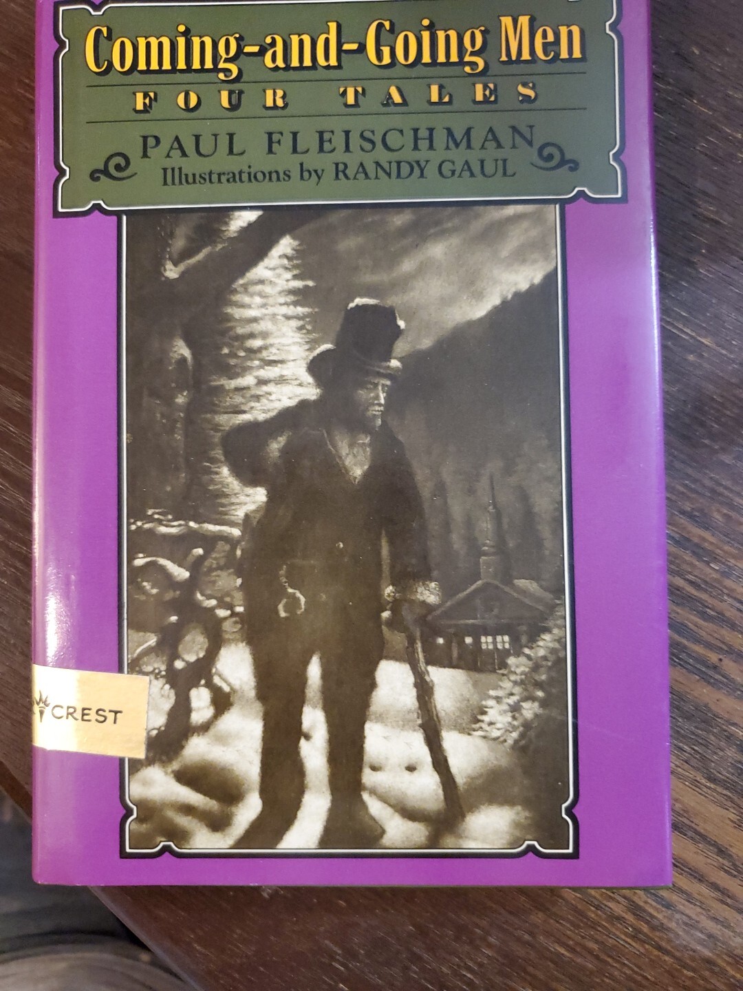 Coming-and-Going Men : Four Tales by Paul Fleischman Hardcover Signed Edition