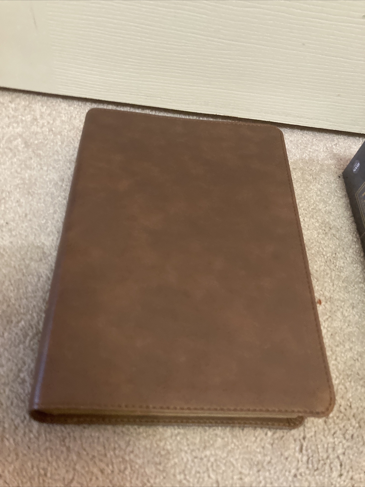 NASB THOMPSON CHAIN REFERENCE BIBLE 1977 RED LETTER BROWN LEATHER SOFT