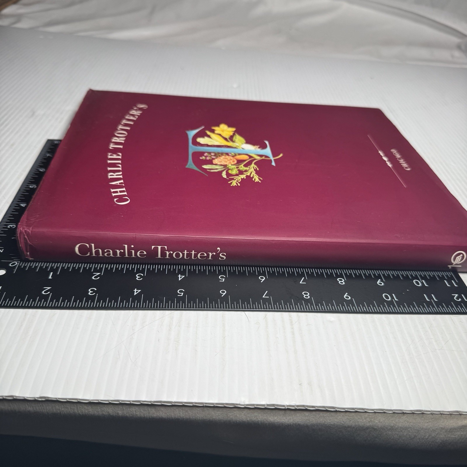 Vintage 1994 Charlie Trotter’s Cookbook Chicago Hardcover Ten Speed Press