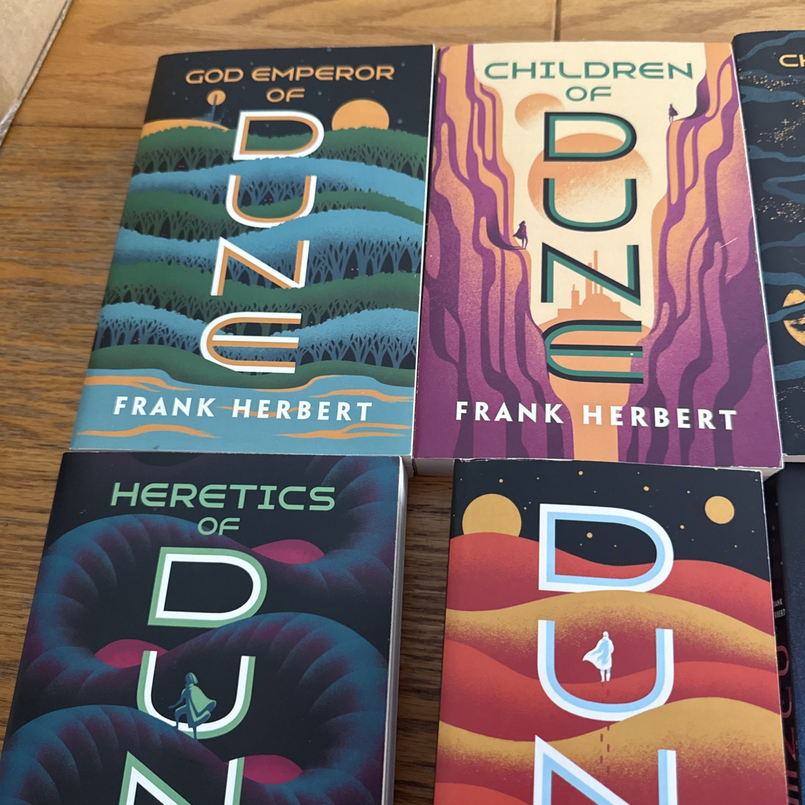 🔥Complete Series Set DUNE 1-6 by Frank Herbert Very Good And Better Condition