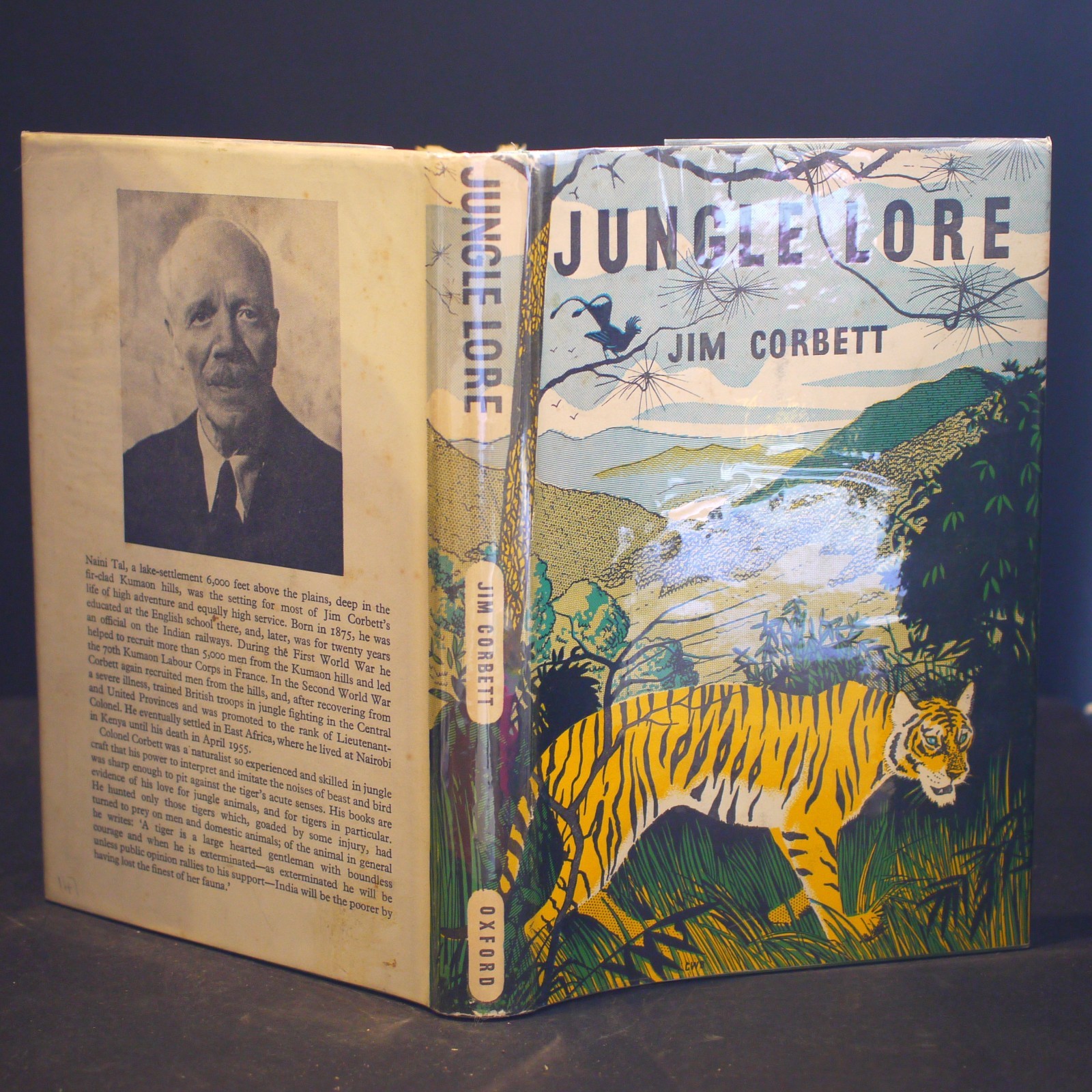 ** Lovely Copy ** Jim Corbett Jungle Lore 5th Impression in D/J 1956