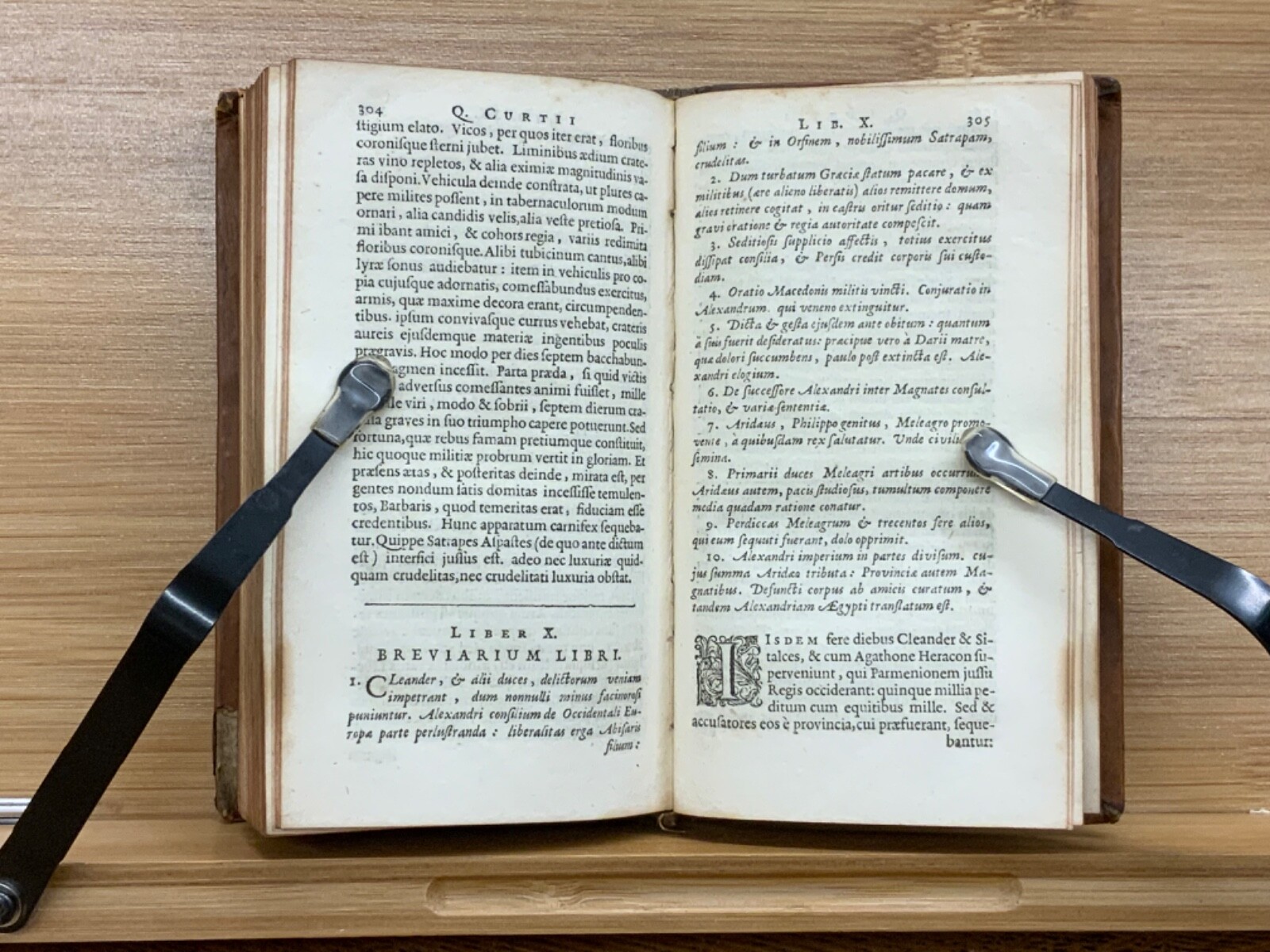 1660 Q. Curtii Rufi, Historiarum libri: Alexander Magnus. Elzevir Publishing