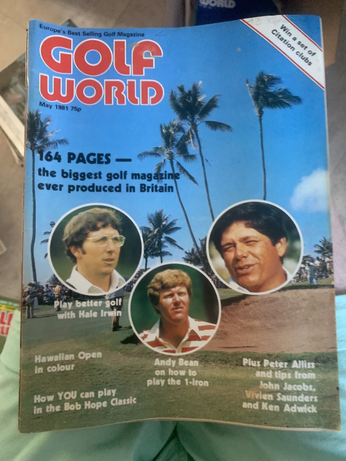 21 Vintage Golf World magazines 1981-82