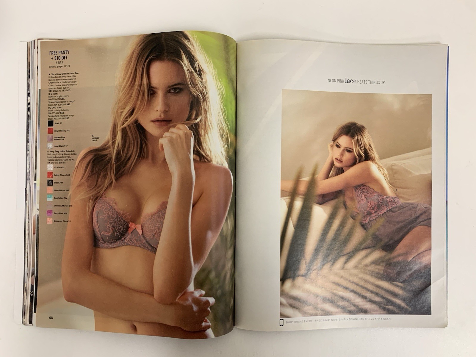 Victoria’s Secret Catalog Spring 2015 Vol 2 Behati Prinsloo 143 Pages Rare