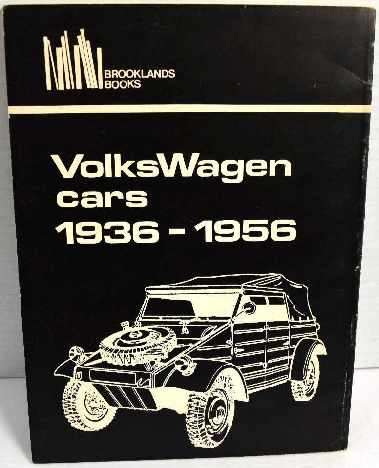 Brooklands Auto Reference History Book Volkswagen Cars 1936-1956 *GOOD*