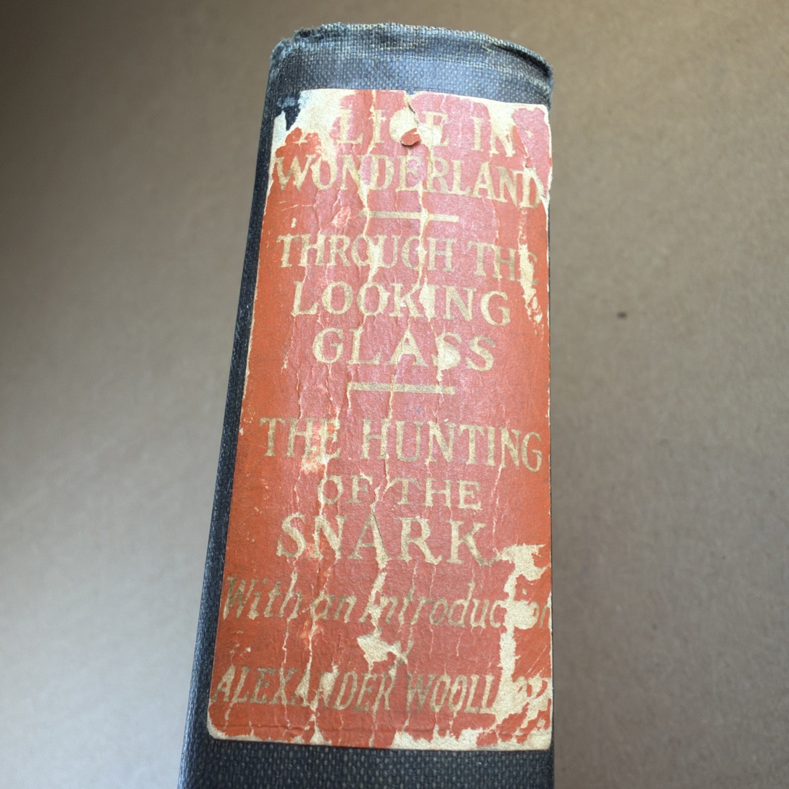Lewis Carroll Alice in Wonderland Looking-Glass Snark 1925 HC Tenniel
