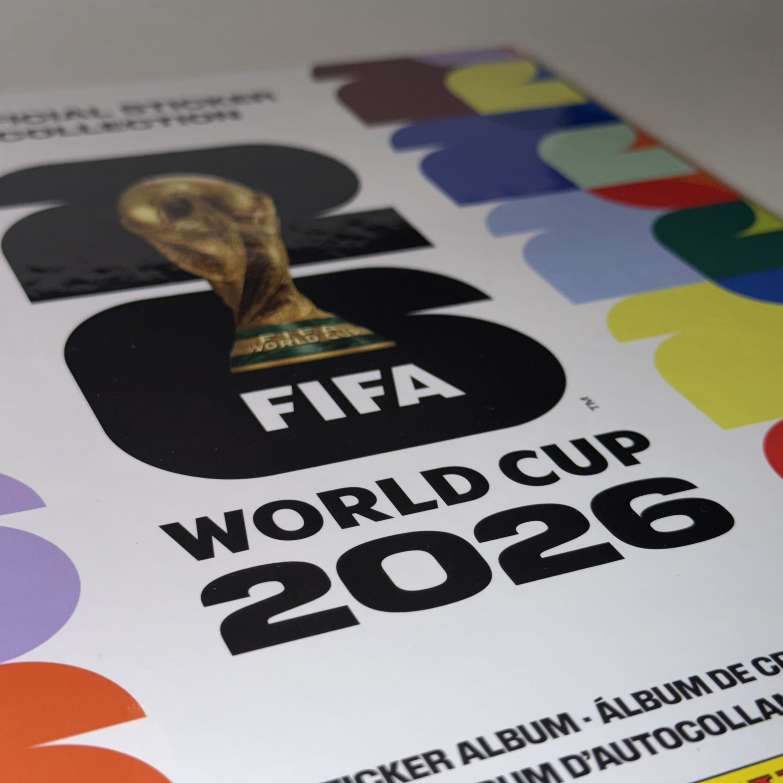 2026 Panini FIFA World Cup Sticker Album Hardcover USA In Hand FAST FREE SHIP