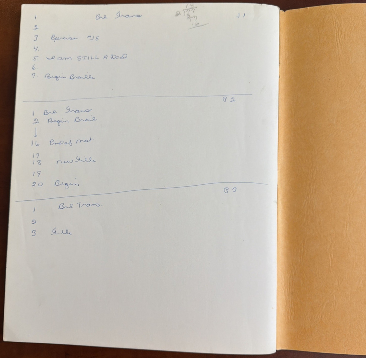 Vintage Braille Books Lot of 5 English Braille Transcribing Music Guides