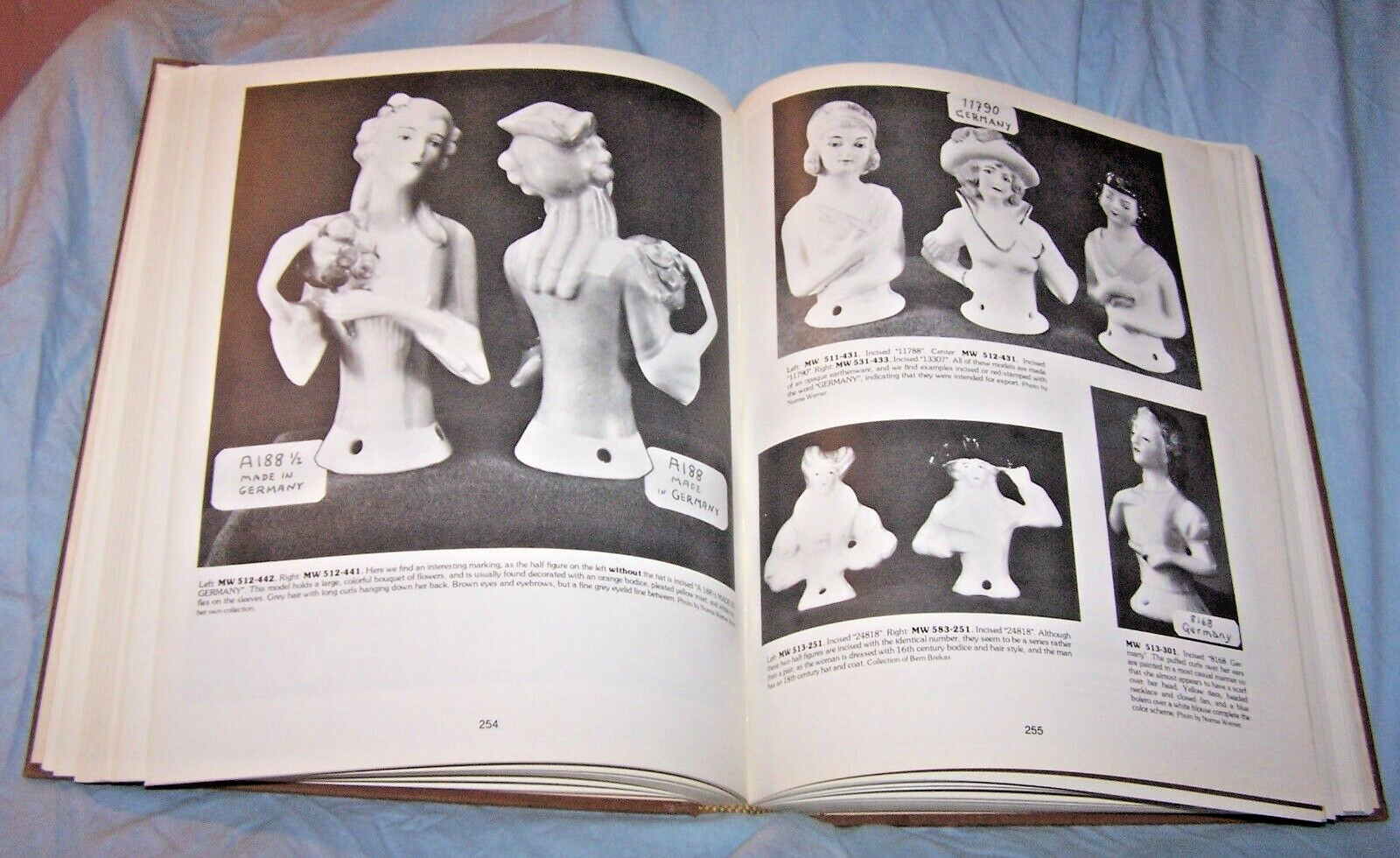 Collector’s Encyclopedia of Half-Dolls HD w/dj -Frieda Marion-1979-608 pages