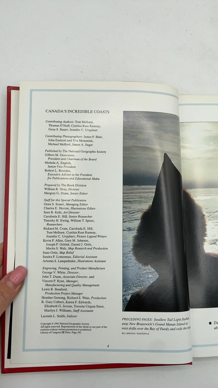CANADA’S Incredible Coasts Contributing Authors: Tom Melham, Thomas O’Neill, …