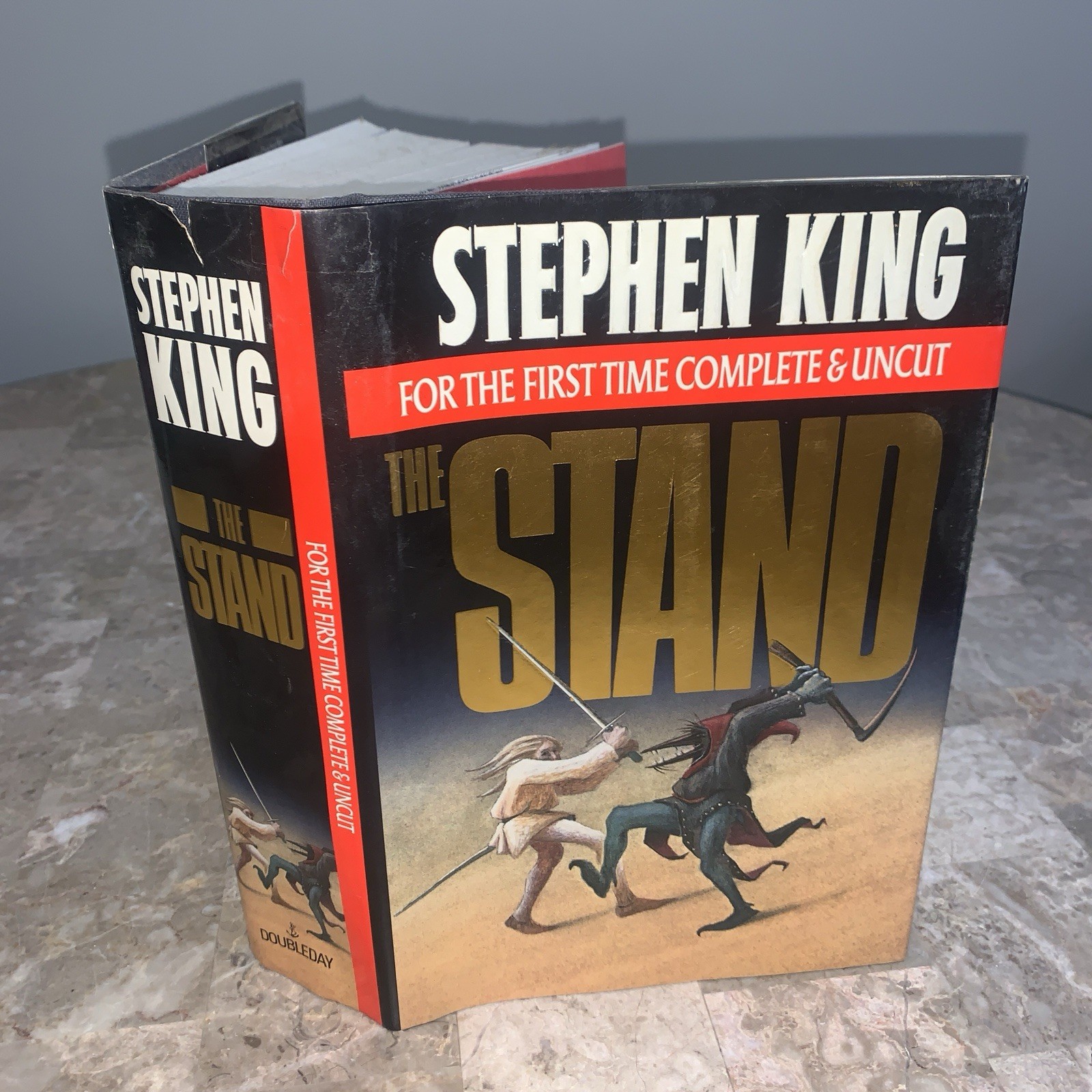 Stephen King The Stand For the First Time Complete & Uncut First Edition HCDJ!