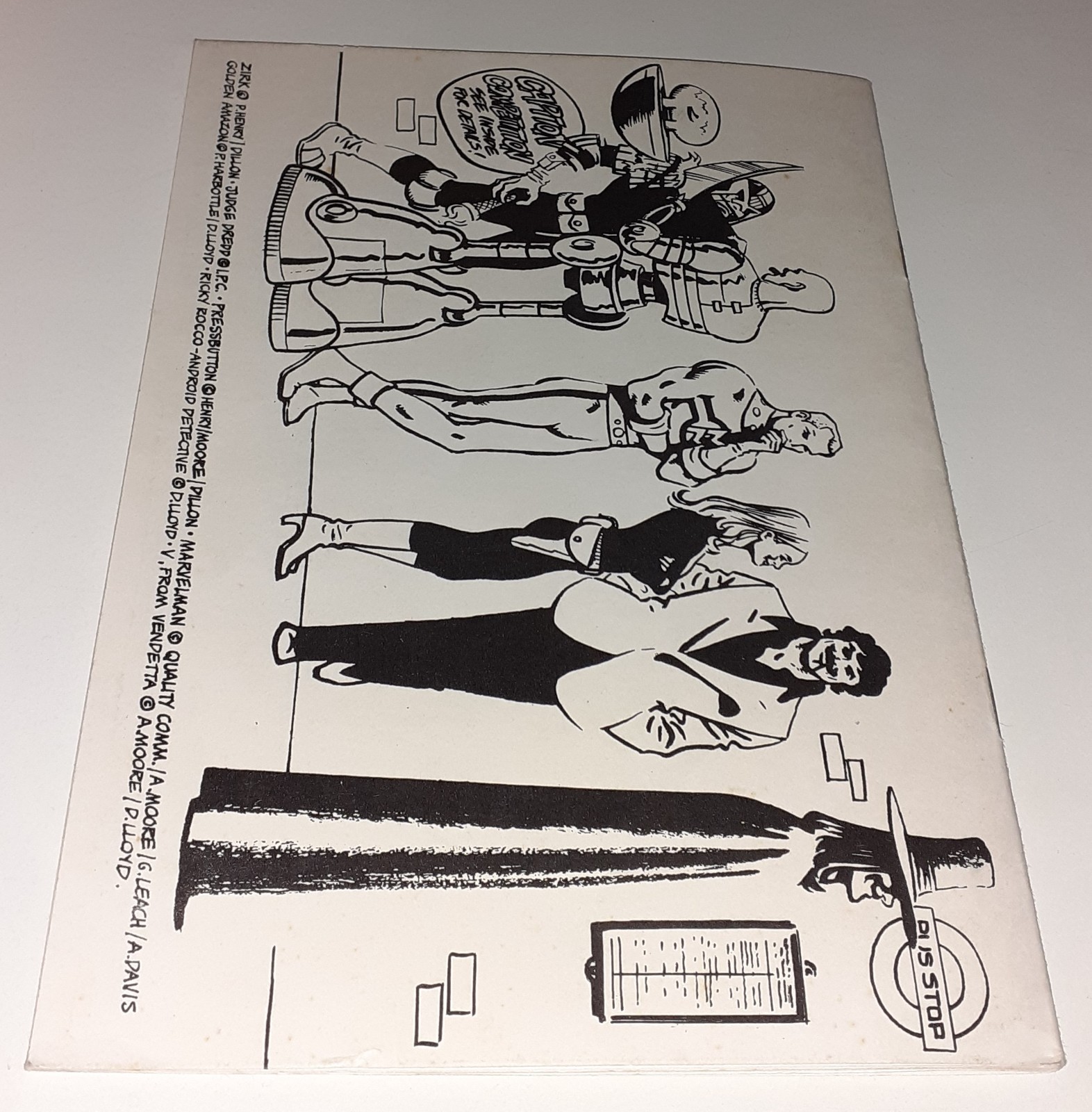 SSI JOURNAL no.49 fanzine UK 1983 ALAN MOORE Miracleman V for Vendetta Warrior